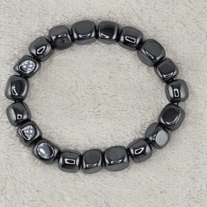 Hematite square shape stone 12cm